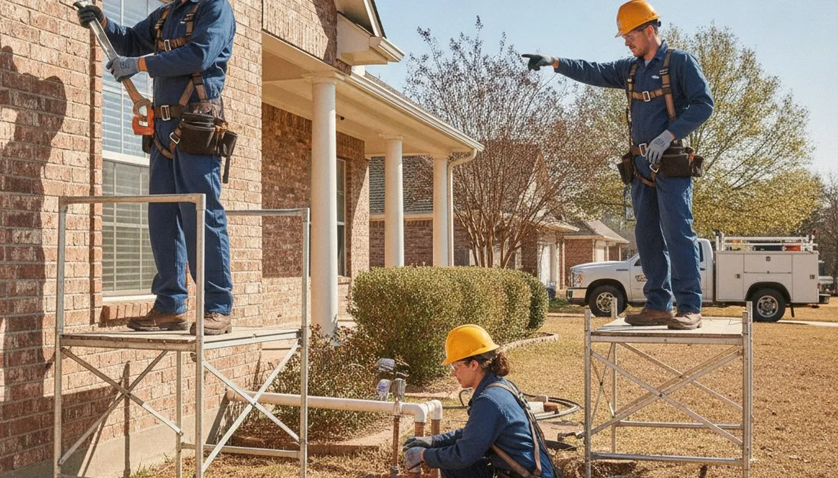 Fort Worth, TX plumber providing emergency plumbing repair for homes and businesses
